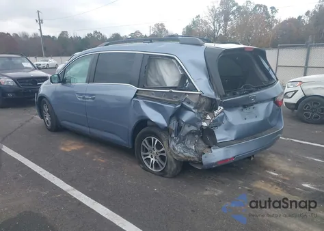 2013 Honda Odyssey Ex-L z USA, uszkodzony, nr VIN 5FNRL5H67DB020130